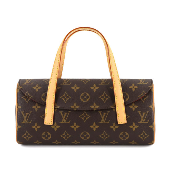 LOUIS VUITTON Handbags - Louis Vuitton Monogram Sonatine Handbag, Brown, M51902, Gold Hardware